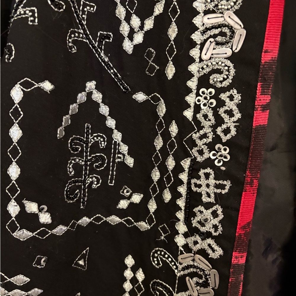 Notations Women’s Open Front Jacket.Beautiful Emb… - image 4